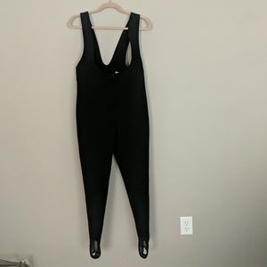 Stirrup ski pants / thermal overalls